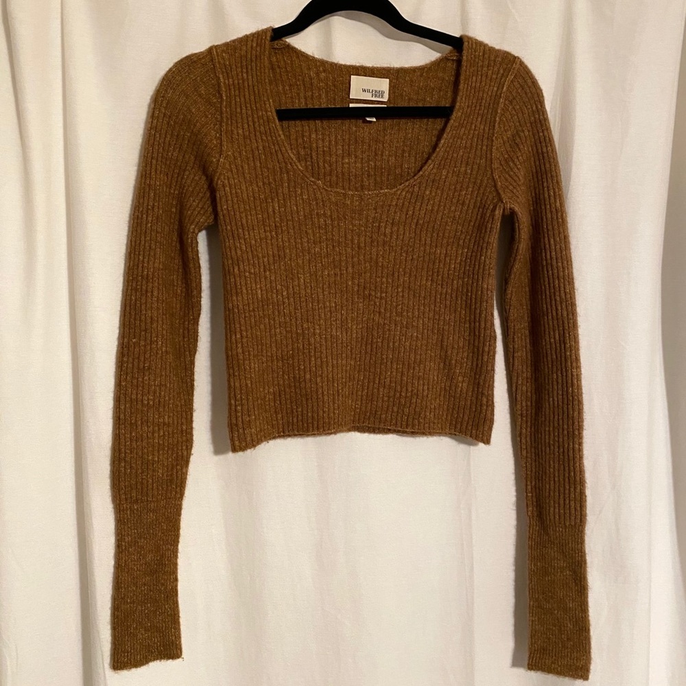 Wilfred Free Crop Sweater